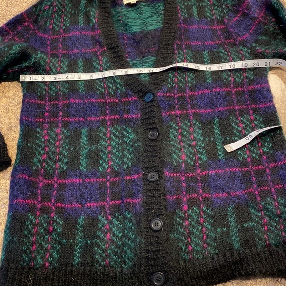 Vintage Susan Bristol Mohair Blend Button Sweater Medium - Picture 5 of 14